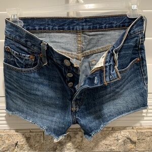 Levi’s 501 Button Fly Cutoff Shorts Size 26
